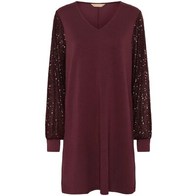 Culture Cuchabrina Sequins Dress XS WINETASTING XS Culture Cuchabrina Sequins Dress XS WINETASTING XS