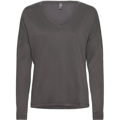 Culture Cukajsa Ls Vn T-Shirt S BLACKENED PEARL S Culture Cukajsa Ls Vn T-Shirt S BLACKENED PEARL S
