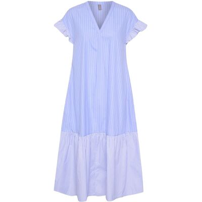 Culture Cucia Sleeveles Striped Dress L BLUE STRIPE MIX L Culture Cucia Sleeveles Striped Dress L BLUE STRIPE MIX L