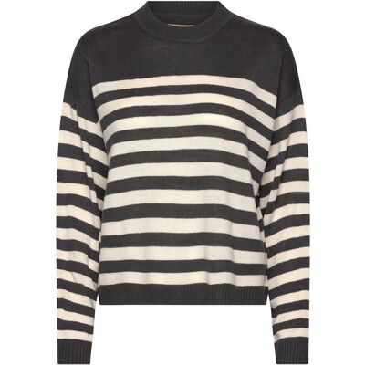 Culture Cubay Pullover XS PHANTOM/WHITECAP STRIPE XS Culture Cubay Pullover XS PHANTOM/WHITECAP STRIPE XS