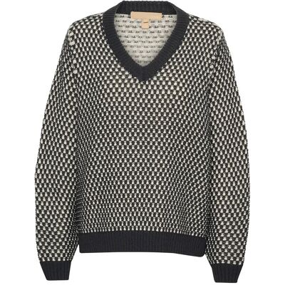 Culture Cucardeen Vneck Pullover S/M PHANTOM S/M Culture Cucardeen Vneck Pullover S/M PHANTOM S/M