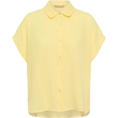 Culture Cumyra Elina Ss Shirt M LEMON MERINGUE M Culture Cumyra Elina Ss Shirt M LEMON MERINGUE M