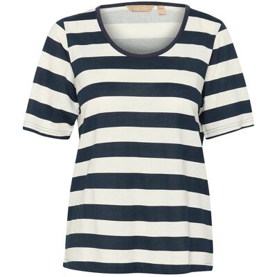Culture Cubenzo Deia T-Shirt XS SALUTE/WHITE STRIPE XS Culture Cubenzo Deia T-Shirt XS SALUTE/WHITE STRIPE XS