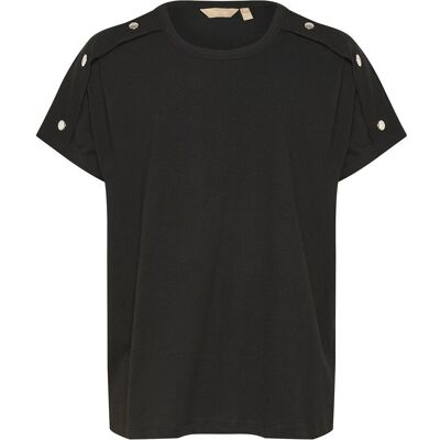 Culture Cuselma Amora T-Shirt XS BLACK XS Culture Cuselma Amora T-Shirt XS BLACK XS