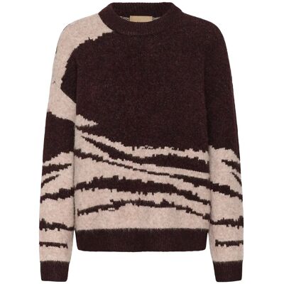 Culture Cuzinna Pullover M/L COFFEE BEAN MELANGE M/L Culture Cuzinna Pullover M/L COFFEE BEAN MELANGE M/L