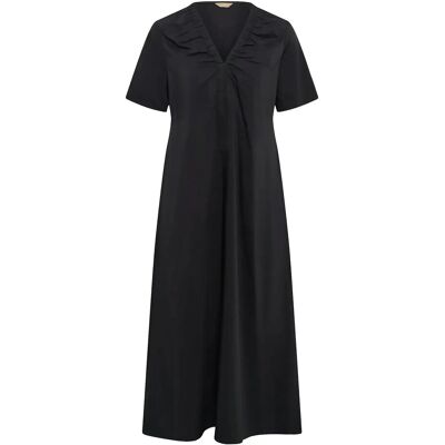 Culture Cuberri Antoinett Ss Dress S BLACK S Culture Cuberri Antoinett Ss Dress S BLACK S