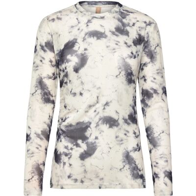 Culture Cugali Mesh Ls T-Shirt S GREY/WHITE MARBLE S Culture Cugali Mesh Ls T-Shirt S GREY/WHITE MARBLE S
