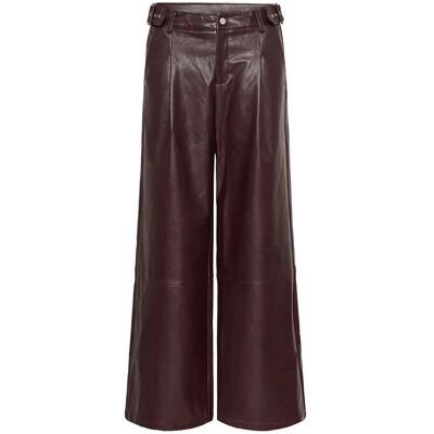 Culture Culilli Pu Pants 34 DECADENT CHOCOLATE 34 Culture Culilli Pu Pants 34 DECADENT CHOCOLATE 34