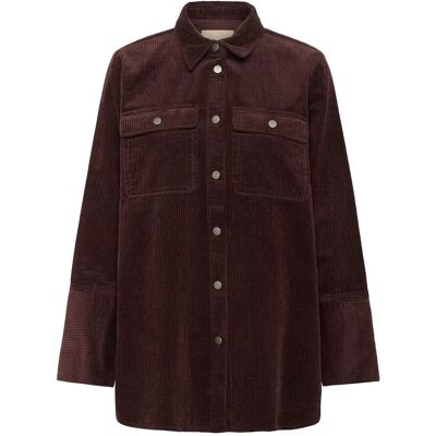 Culture Cubaela Klay Shirt Jacket S BITTER CHOCOLATE S Culture Cubaela Klay Shirt Jacket S BITTER CHOCOLATE S