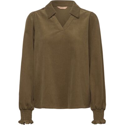 Culture Curhaena Blouse XXL BURNT OLIVE XXL Culture Curhaena Blouse XXL BURNT OLIVE XXL