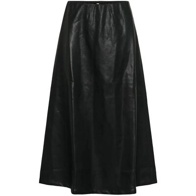 Culture Culilli Pu Skirt L BLACK L Culture Culilli Pu Skirt L BLACK L
