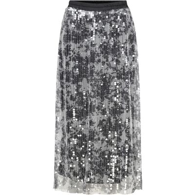 Culture Cuwilma Skirt M GREY/WHITE MIX M Culture Cuwilma Skirt M GREY/WHITE MIX M