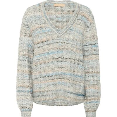 Culture Cumarble Pullover XS GREY/BLUE MIX XS Culture Cumarble Pullover XS GREY/BLUE MIX XS