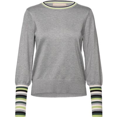 Culture Culai Annemarie Pullover XS LIGHT GREY MELANGE XS Culture Culai Annemarie Pullover XS LIGHT GREY MELANGE XS
