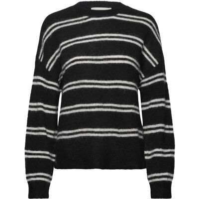 Culture Cubernie Cacheia Pullover L BLACK/WHITECAP STRIPES L Culture Cubernie Cacheia Pullover L BLACK/WHITECAP STRIPES L