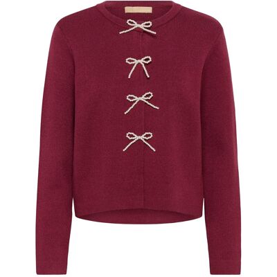 Culture Cuholiday Cardigan M ZINFANDEL M Culture Cuholiday Cardigan M ZINFANDEL M