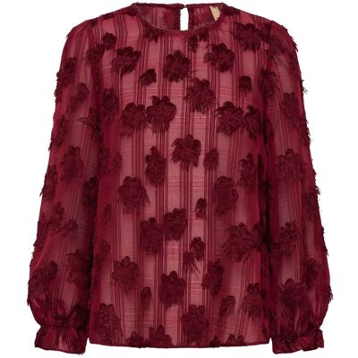 Culture Cubeannie Blouse XL ZINFANDEL XL Culture Cubeannie Blouse XL ZINFANDEL XL