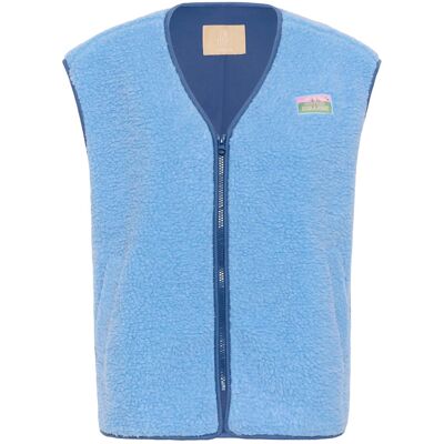 Culture Cucatina Teddy Waistcoat S LITTLE BOY BLUE S Culture Cucatina Teddy Waistcoat S LITTLE BOY BLUE S