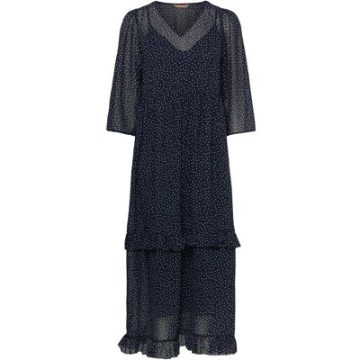 Culture Cualita Dress M DRESS BLUES/WHITE DOTS M Culture Cualita Dress M DRESS BLUES/WHITE DOTS M