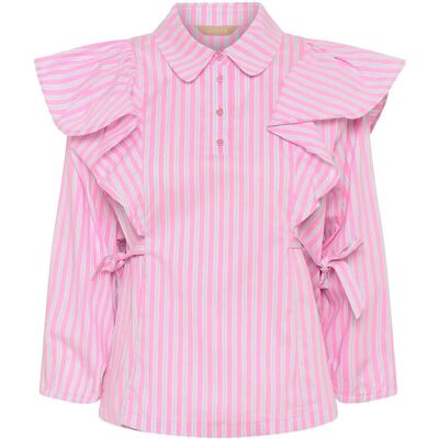 Culture Cuart Blouse XS PINK STRIPE XS Culture Cuart Blouse XS PINK STRIPE XS