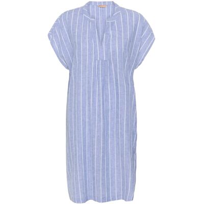 Culture Cuarletty Dress S POWDER BLUE/GARDENIA STRIPE S Culture Cuarletty Dress S POWDER BLUE/GARDENIA STRIPE S