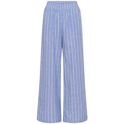 Culture Cuarletty Pants M POWDER BLUE/GARDENIA STRIPE M Culture Cuarletty Pants M POWDER BLUE/GARDENIA STRIPE M