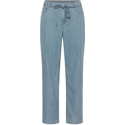 Culture Cuayna Barrel Pants 40 BLUE/WHITE STRIPE 40 Culture Cuayna Barrel Pants 40 BLUE/WHITE STRIPE 40
