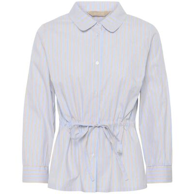 Culture Cuelia Shirt M BLUE/YELLOW/WHITE STRIPE M Culture Cuelia Shirt M BLUE/YELLOW/WHITE STRIPE M