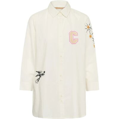 Culture Cujila Olena Shirt XL SPRING GARDENIA XL Culture Cujila Olena Shirt XL SPRING GARDENIA XL