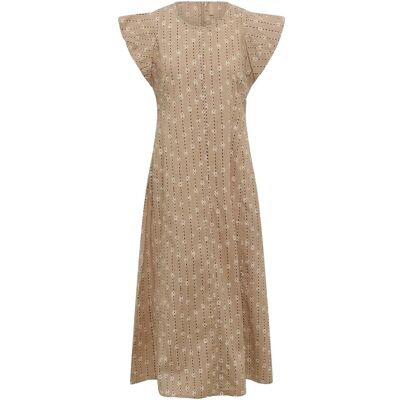 Culture Cumarco Olena Dress S DUNE/WHITECAP S Culture Cumarco Olena Dress S DUNE/WHITECAP S