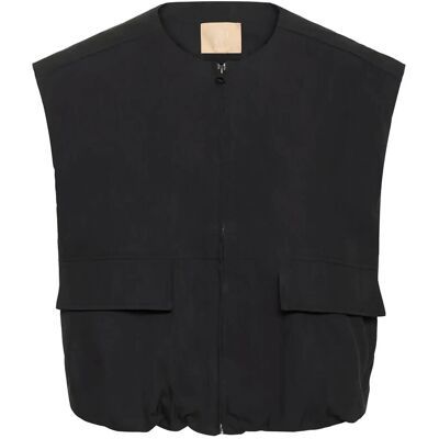 Culture Cucornelie Waistcoat XS BLACK XS Culture Cucornelie Waistcoat XS BLACK XS