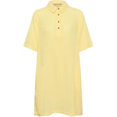 Culture Cutala Elina Short Dress XXL LEMON MERINGUE XXL Culture Cutala Elina Short Dress XXL LEMON MERINGUE XXL