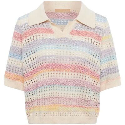 Culture Cujuana Ss Polo XXL MULTI STRIPE XXL Culture Cujuana Ss Polo XXL MULTI STRIPE XXL