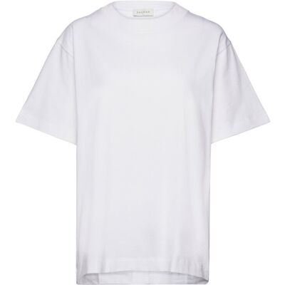 House Of Dagmar Oversized Cotton Tee XL WHITE XL House Of Dagmar Oversized Cotton Tee XL WHITE XL