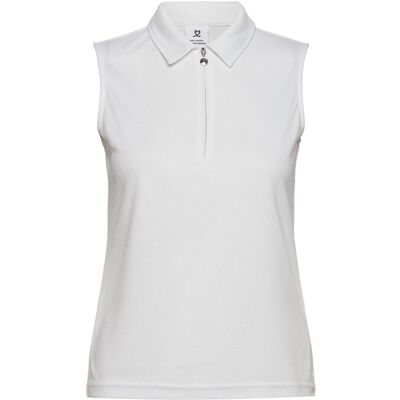 Daily Sports Peoria Polo - Without sleeves - White - Polo Daily Sports Peoria Polo - Without sleeves - White - Polo