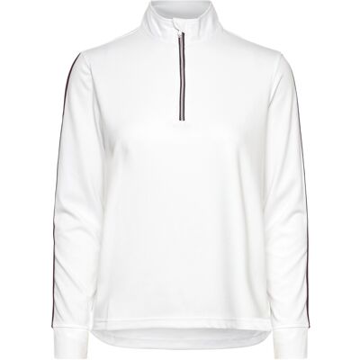 Daily Sports Peach Ls Half Neck M WHITE M Daily Sports Peach Ls Half Neck M WHITE M