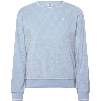 Daily Sports Terry Touch Sweatshirt L BREEZY BLUE L Daily Sports Terry Touch Sweatshirt L BREEZY BLUE L