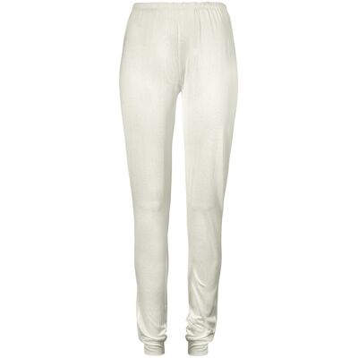 Damella of Sweden Silk Leggings XXL IVORY XXL Damella of Sweden Silk Leggings XXL IVORY XXL