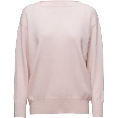 Davida Cashmere T-Shirt Oversized XL INTENSE CORALL XL Davida Cashmere T-Shirt Oversized XL INTENSE CORALL XL