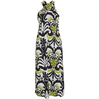 DESIRES Dsnori Halterneck Print Dress 38 GARDENIA PRINT 38 DESIRES Dsnori Halterneck Print Dress 38 GARDENIA PRINT 38