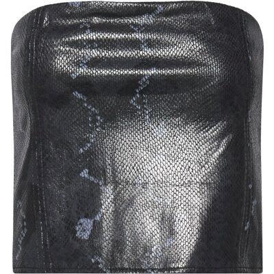 Envii Enastrid Sl Top 7006 XL BLACK SNAKE XL Envii Enastrid Sl Top 7006 XL BLACK SNAKE XL