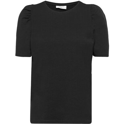 FREE/QUENT Fqfenja-Tee-Puff XS BLACK XS FREE/QUENT Fqfenja-Tee-Puff XS BLACK XS