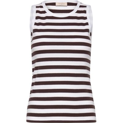 FREE/QUENT Fqeffy-Top XL BRILLIANT WHITE W. COFFEE BEAN XL FREE/QUENT Fqeffy-Top XL BRILLIANT WHITE W. COFFEE BEAN XL