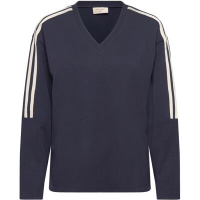 FREE/QUENT Fqlucinda-Pullover S NAVY BLAZER W. STAR OFF-WHITE S FREE/QUENT Fqlucinda-Pullover S NAVY BLAZER W. STAR OFF-WHITE S