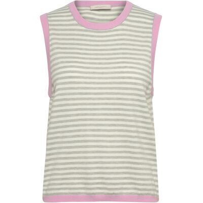 FREE/QUENT Fqzanti-Top XL STAR OFF-WHITE W. SWEET LILAC XL FREE/QUENT Fqzanti-Top XL STAR OFF-WHITE W. SWEET LILAC XL