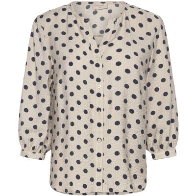FREE/QUENT Fqalma-Blouse M MOONBEAM W. NAVY BLAZER M FREE/QUENT Fqalma-Blouse M MOONBEAM W. NAVY BLAZER M