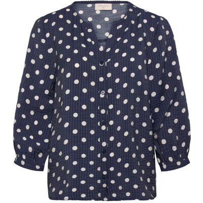 FREE/QUENT Fqalma-Blouse XL NAVY BLAZER W. MOONBEAM XL FREE/QUENT Fqalma-Blouse XL NAVY BLAZER W. MOONBEAM XL