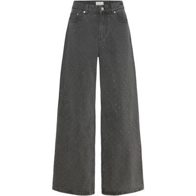 French Connection Ralphie Denim Embellished Jean 40 CHARCOAL GREY 40 French Connection Ralphie Denim Embellished Jean 40 CHARCOAL GREY 40