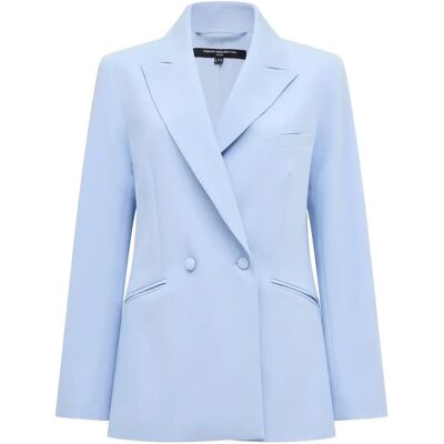 French Connection Sammie Double Breasted Blazer M MID PRETTY BLUE M French Connection Sammie Double Breasted Blazer M MID PRETTY BLUE M