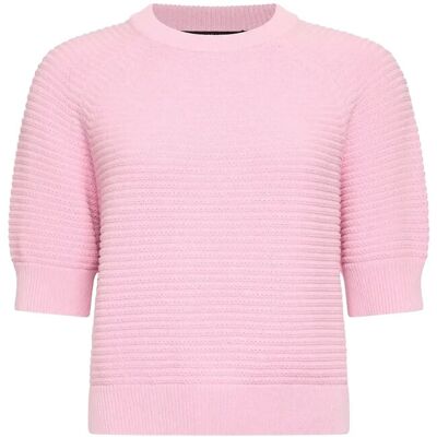 French Connection Lily Mozart Short Slv Jumper S LIGHT FRENCH PINK S French Connection Lily Mozart Short Slv Jumper S LIGHT FRENCH PINK S
